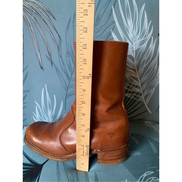 FRYE Vtg Y2K 70’s brown Campus Short Boots Men 8.5 D Women 10 USA - Picture 12 of 13
